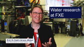 Research at the EuXFEL on the structural pathway of glass formation in supercooled liquid water