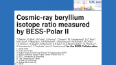 thumbnail of medium Cosmic-ray beryllium isotope ratio measured by BESS-Polar II