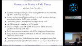 thumbnail of medium Field theory for gravity at all scales