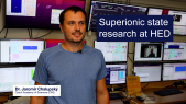 thumbnail of medium Investigation of superionic states in group-III oxides at European XFEL