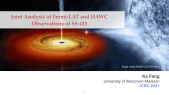 thumbnail of medium Joint Analysis of Fermi-LAT and HAWC Observations of SS 433/W50